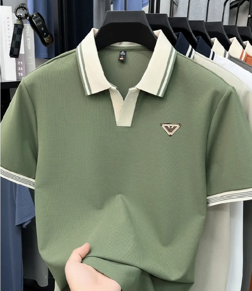 【 】🎁 🔑26 Quality POLO ， Quality ， Breathable ， LOGO， ️ T ️ ， ！Sizes：M-4XL（ 、 。